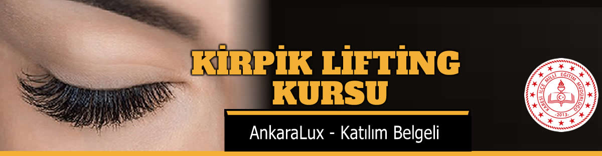 Kirpik Lifting Kursu ANKARA