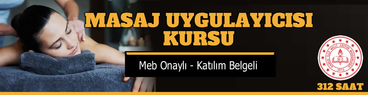 Masaj Uygulayıcısı Kursu